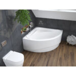 Eckbadewanne 140X140 Standardo Ablaufgarnitur + Füße Gratis ! regarding Badezimmer Eckbadewanne