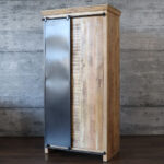 Kleiderschrank Selce » Garderobe Industrial | Baario® With Regard To Kleiderschrank Industrial